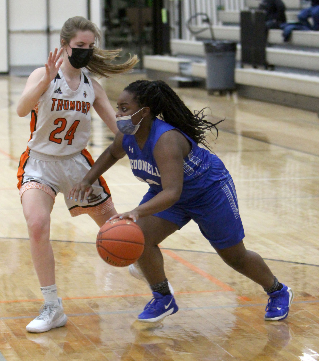 McDonell at Osseo-Fairchild girls basketball 1-11-21